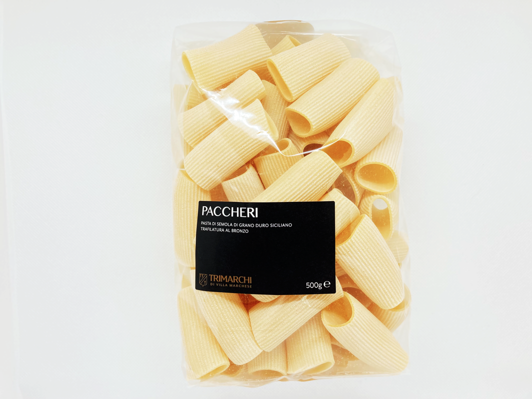 Paccheri - Pâtes Sèches de Sicile - Trimarchi di Villa Marchese   - 500 gr.