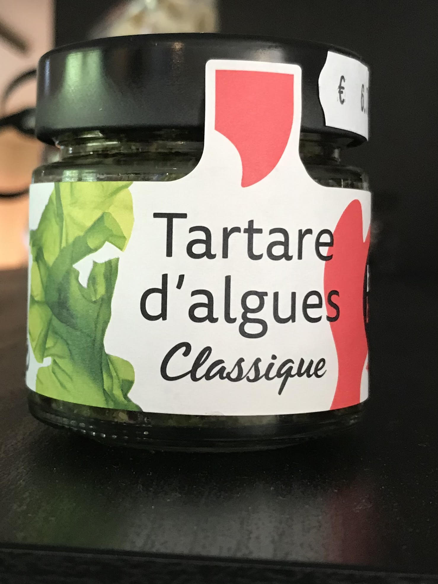 Tartare d'Algues Classiques Bio   - 110 gr.