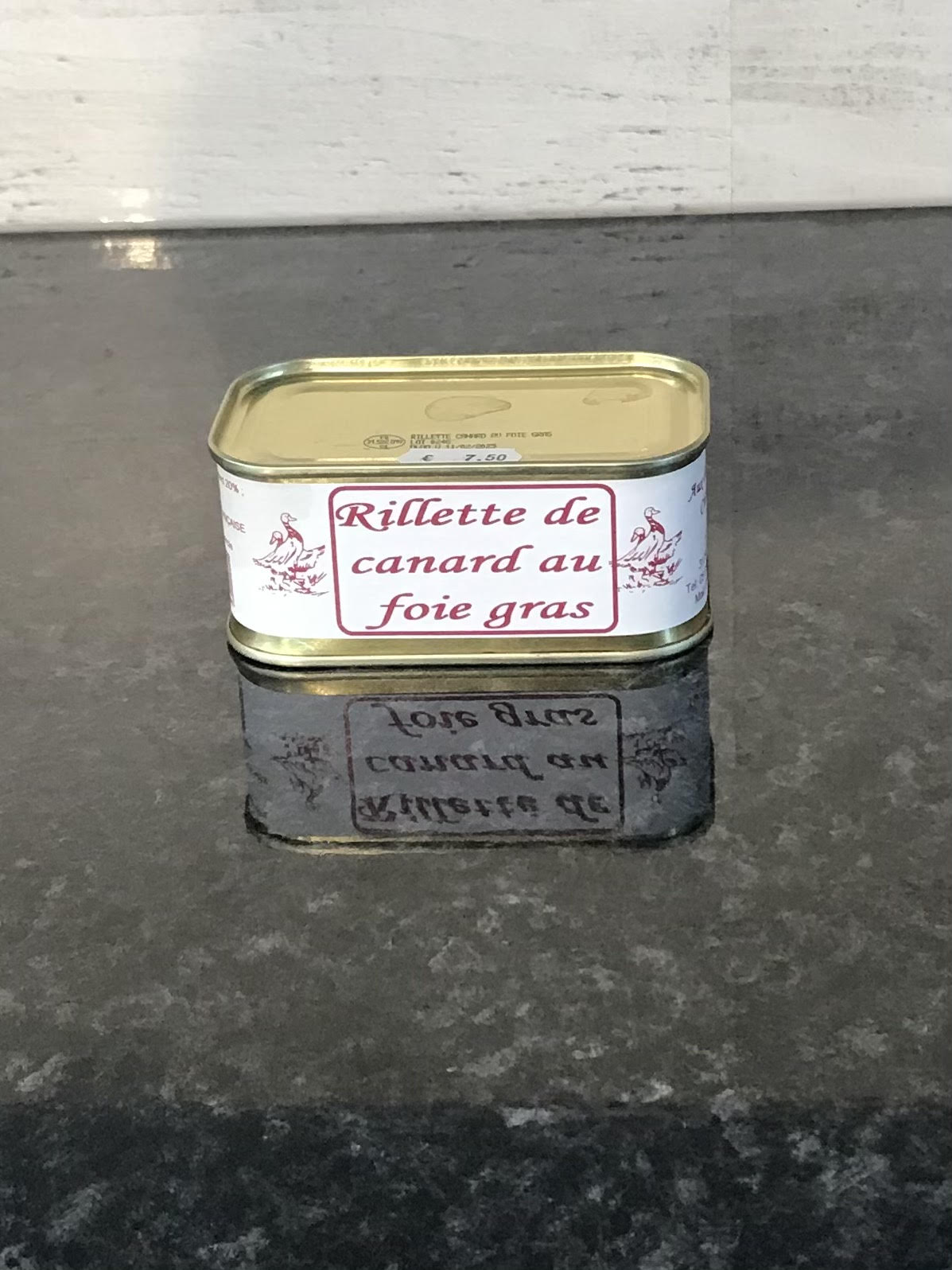 Rillette de Canard au Foie Gras - Gilbert Maurel   - 190 gr.