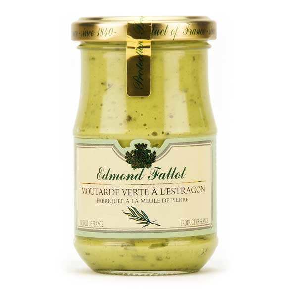 Moutarde Verte à l'Estragon - Edmond Fallot   - 105 gr