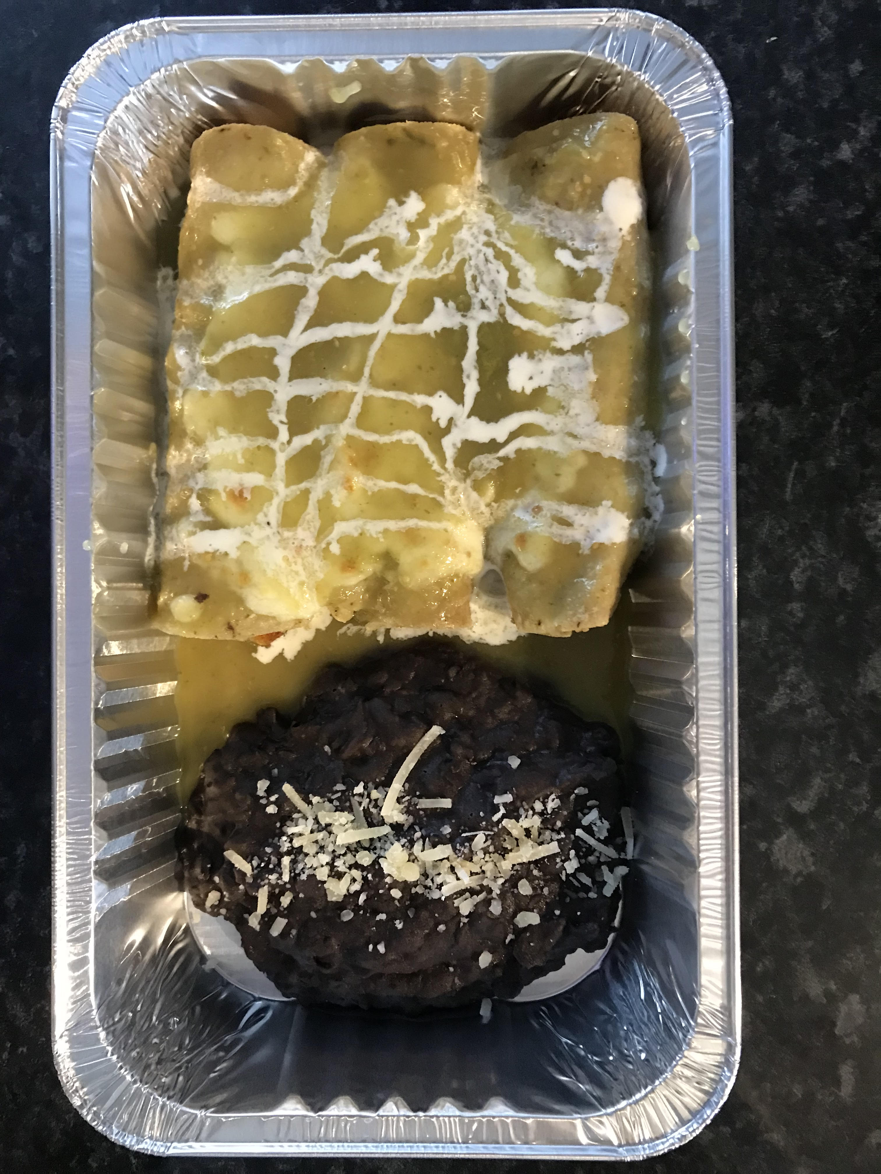 Enchiladas verdes Mexicanas