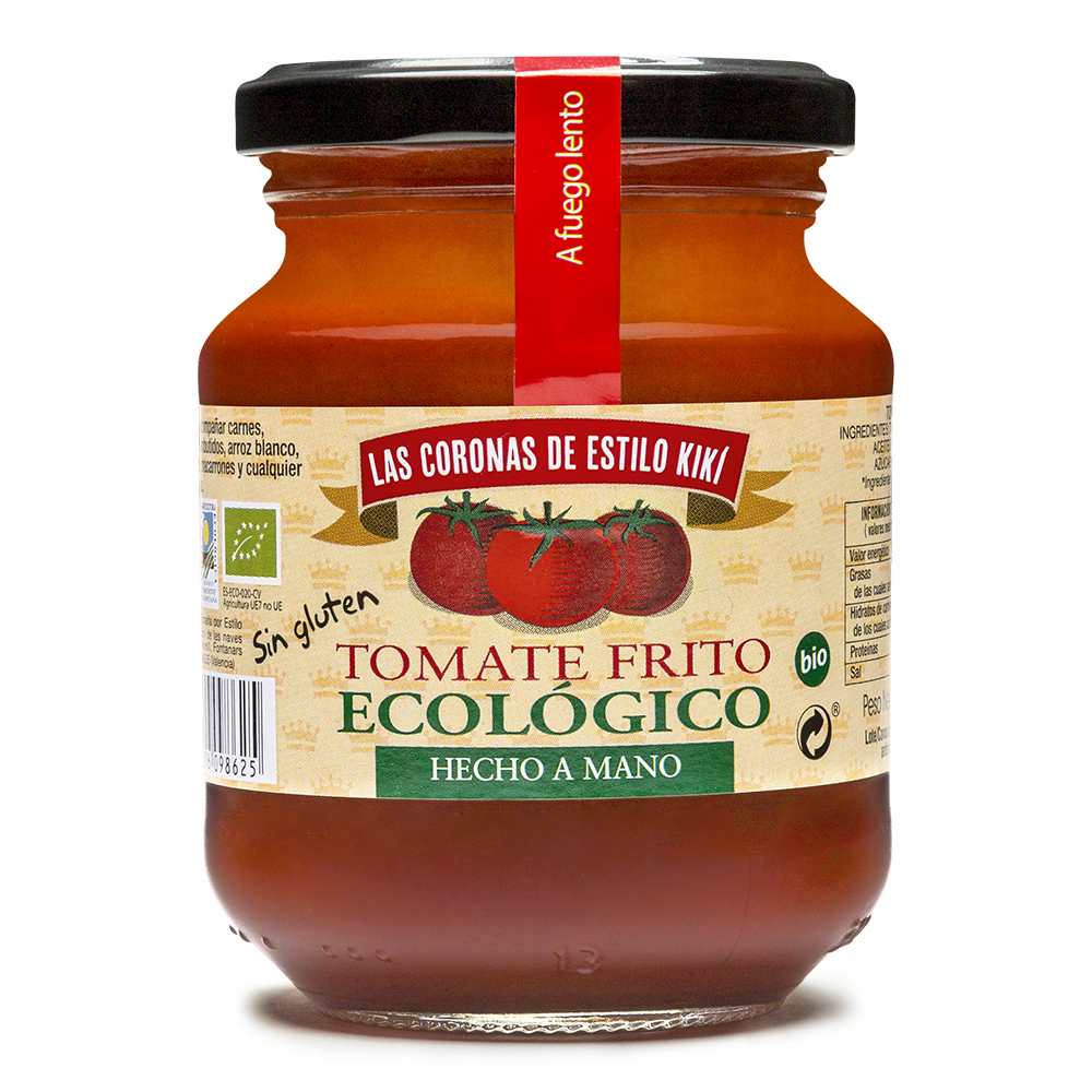 Sauce Tomate Bio Artisanale Sans Gluten - Faite Main - Estilo Kiki   - 300 gr.