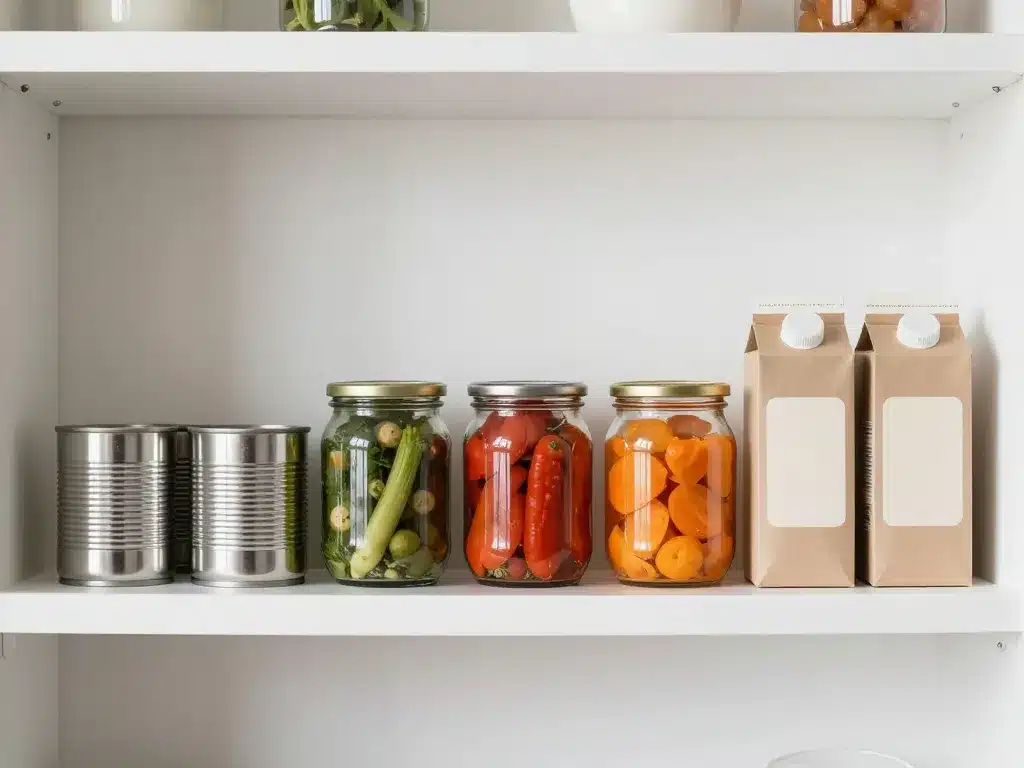 divers packaging legumes en boite de conserve