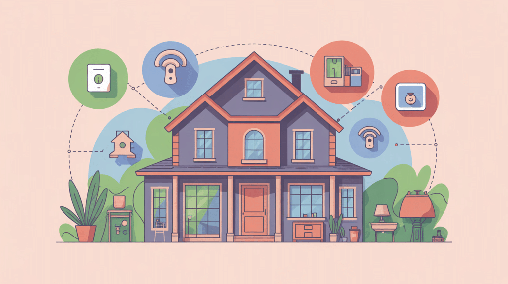 code promo somfy illustration domotique maison connectée