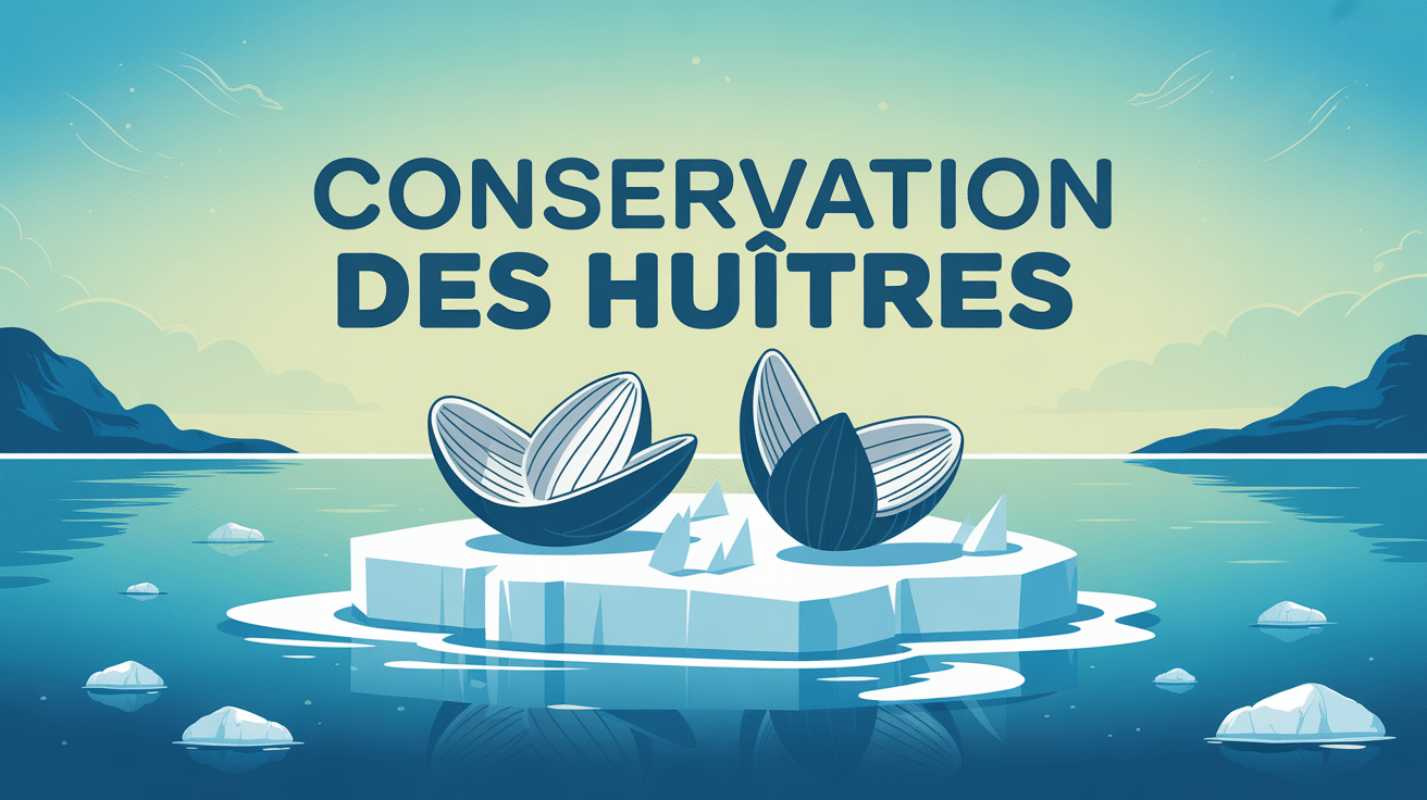 illustration conservation combien de temps peut-on conserver des huîtres