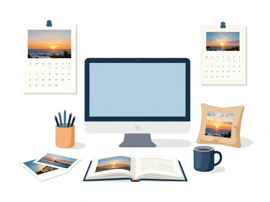 vue produits pixum livres tirages calendrier