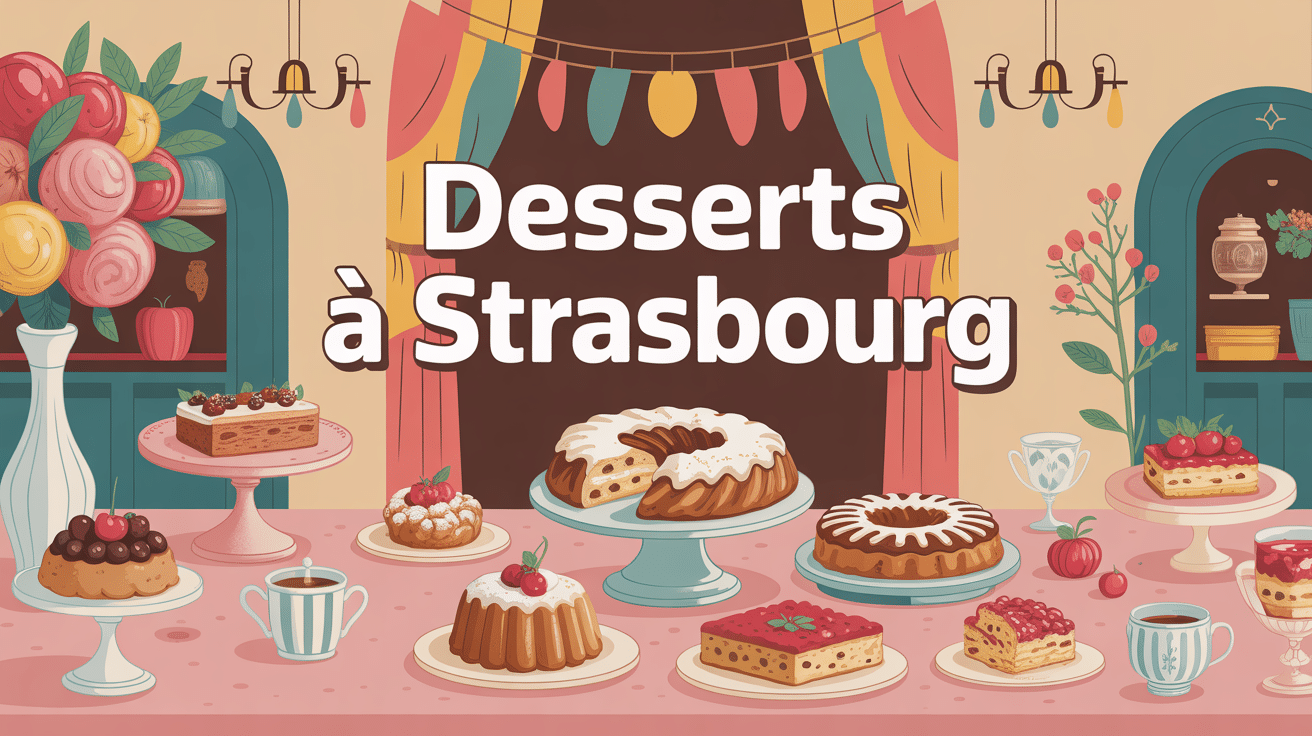 Desserts Strasbourg convivialité autour de pâtisseries alsaciennes