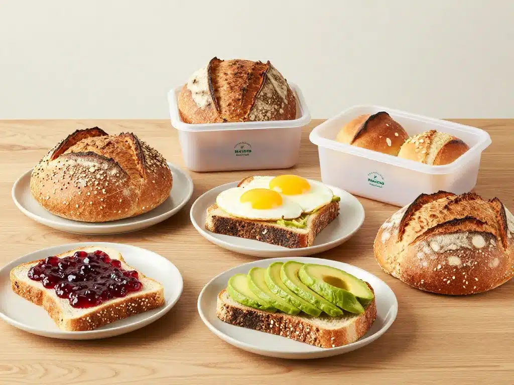 Pain pour petit déjeuner adaptés à chaque style