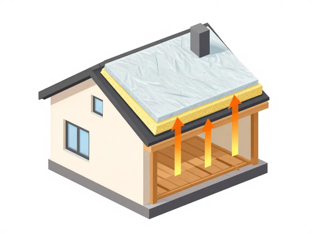 isolation toiture par exterieur fonctionnement principe