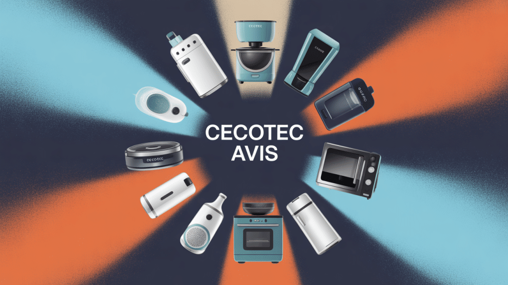 marque cecotec avis, illustration produits phares et fiabilité