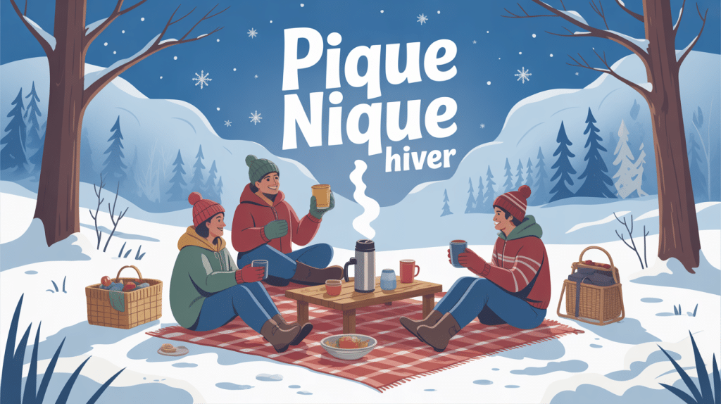 pique nique hiver convivial et chaleureux