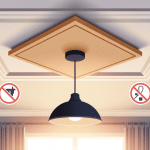 plaque polystyrène plafond interdit illustration réglementation feu