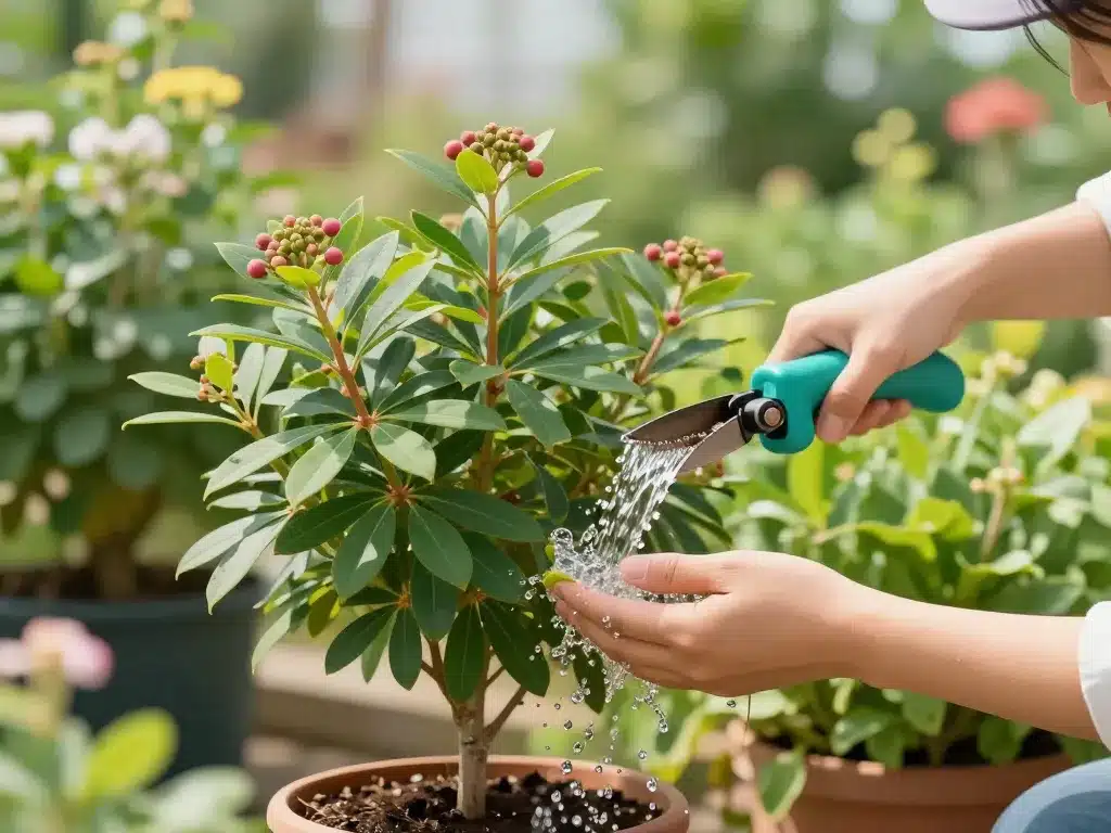 polygala myrtifolia durée de vie jardinier entretien main