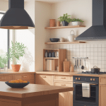poubelle cuisine bois intégrée moderne sous évier