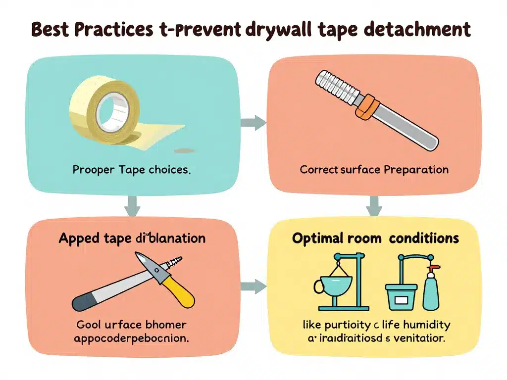 prévention bandes placo qui se décolle après peinture
