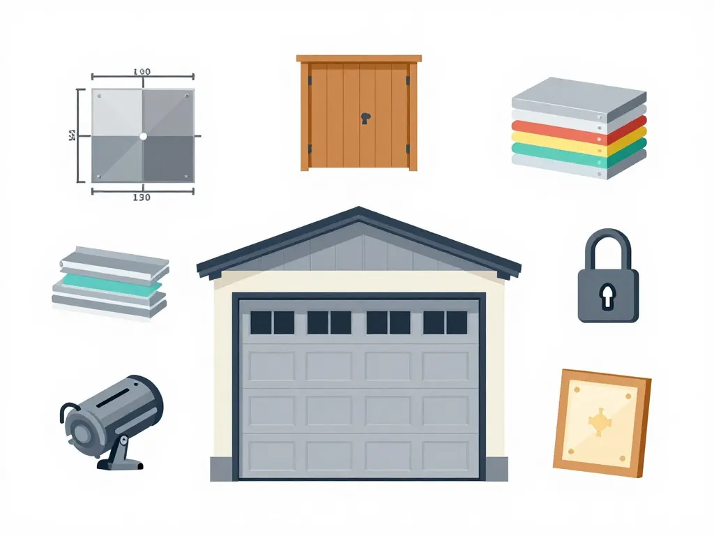 prix de porte de garage basculante dimensions isolation options