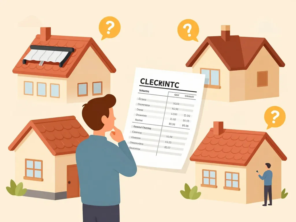 illustration prix pour nettoyer un toit comparatif devis