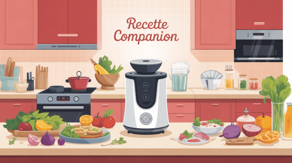recette companion robot moulinex ingredients plats variés