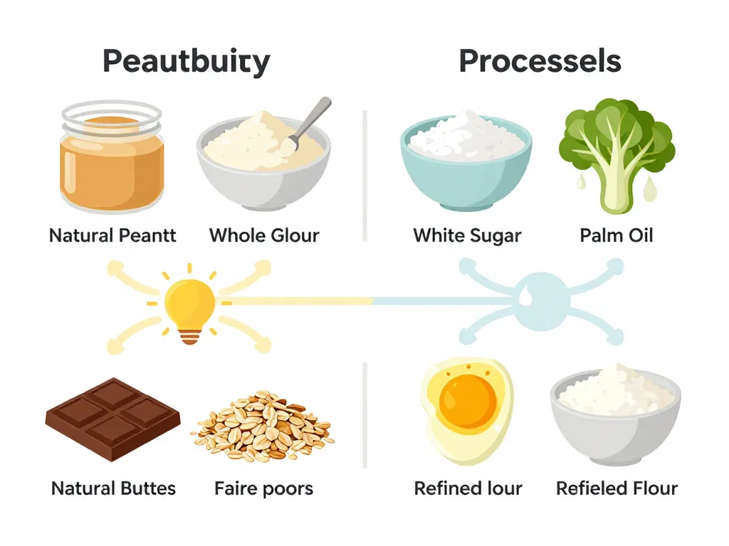 Ingrédients sains recette cookies beurre de cacahuète healthy