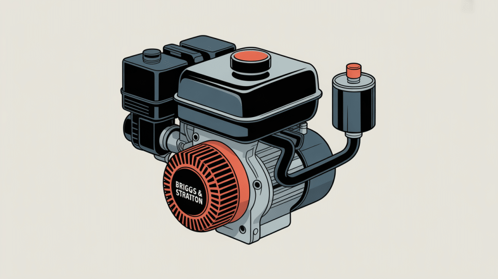 schema tringlerie carburateur briggs et stratton vue ensemble