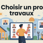 travauxdepro.com choisir pro travaux illustration sélection professionnel rénovation