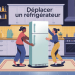 déplacer un frigo de quelques mètres illustration sécurité