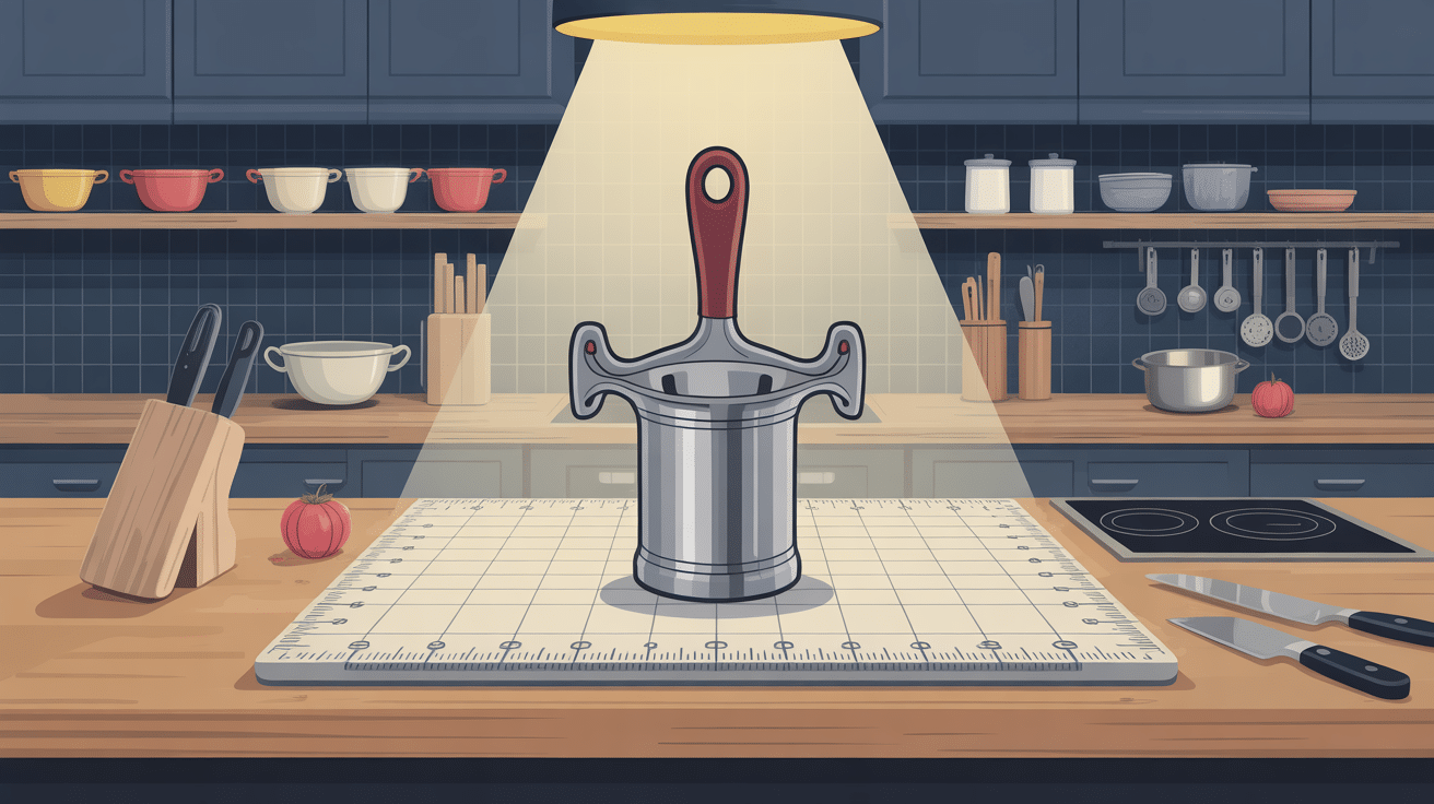 equerre pour plan de travail alignement cuisine illustration
