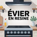 evier en resine comment le nettoyer illustration moderne