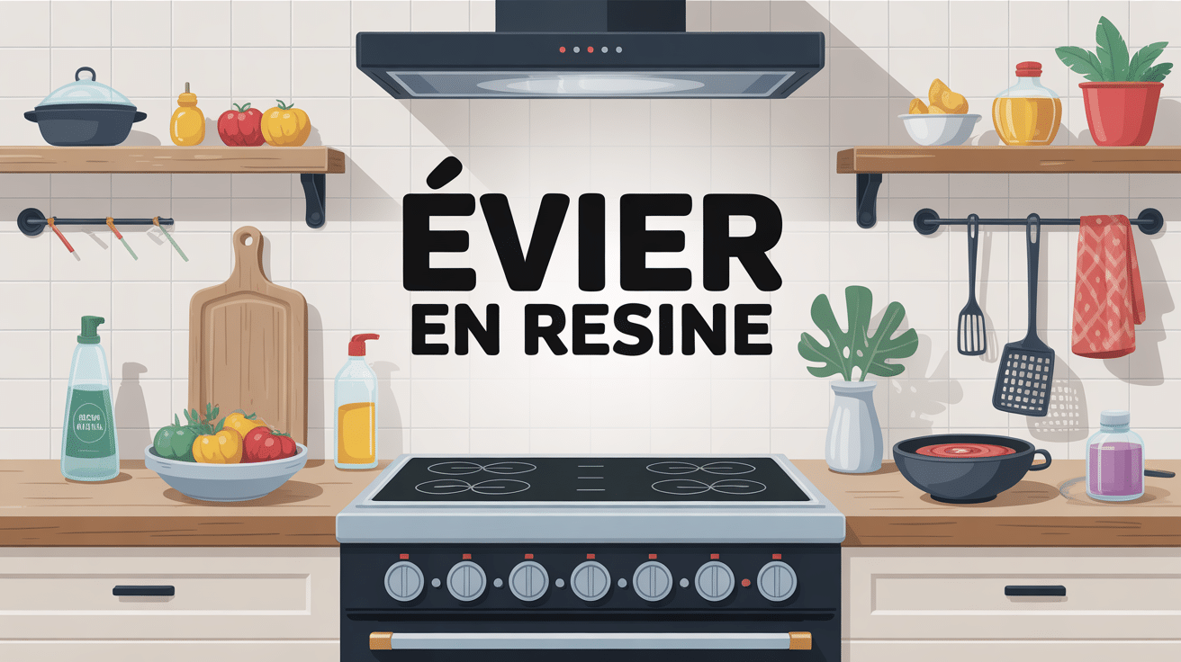 evier en resine comment le nettoyer illustration moderne