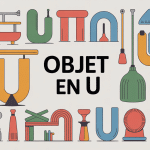 illustration objet en u bricolage maison moderne