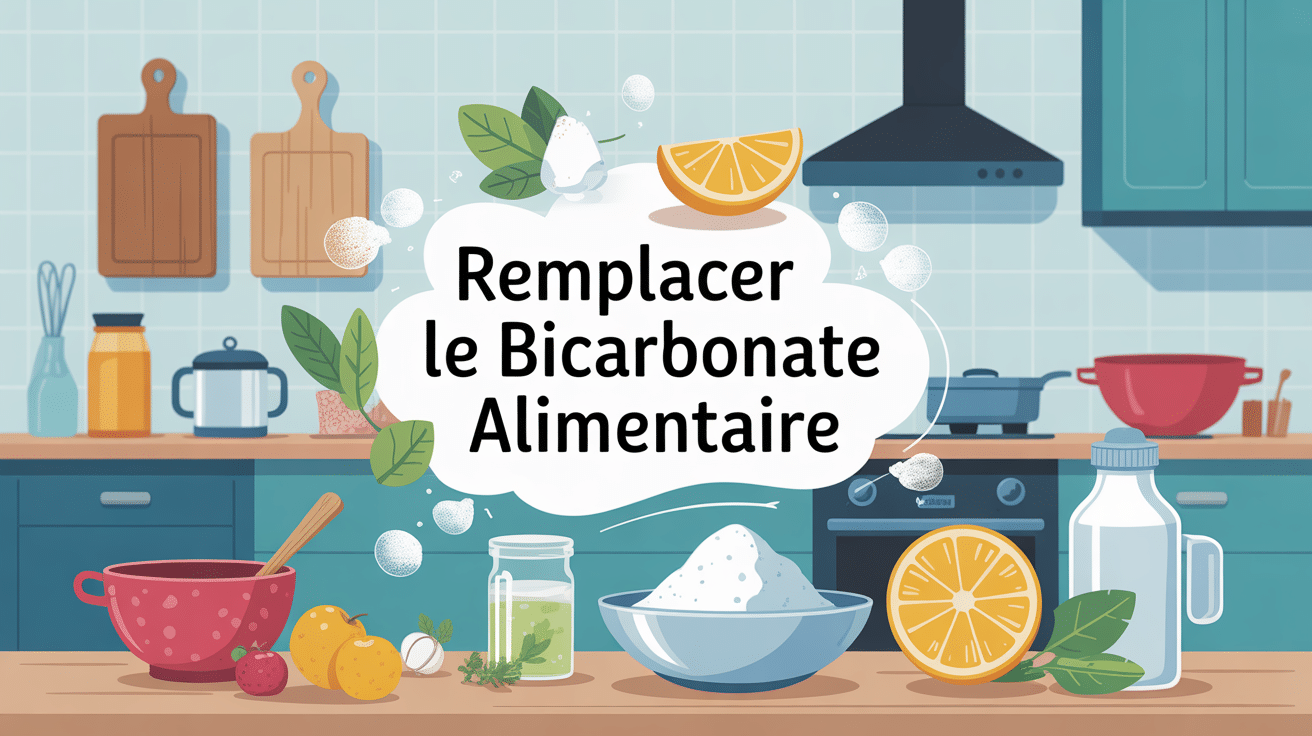 Par quoi remplacer le bicarbonate alimentaire en cuisine et au quotidien