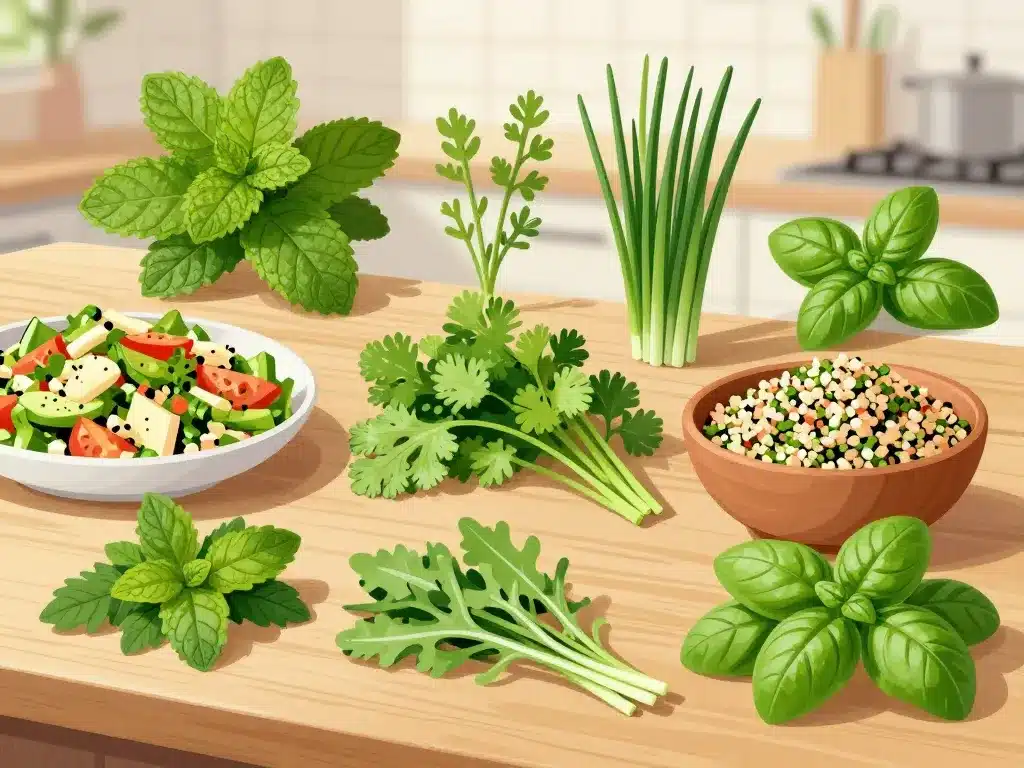 Par quoi remplacer le persil frais alternatives herbes cuisine