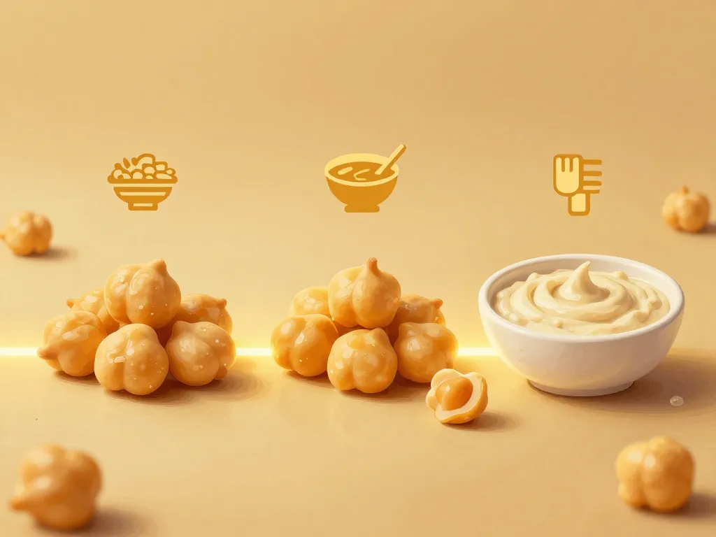 différentes textures pois chiche cookeo sans trempage