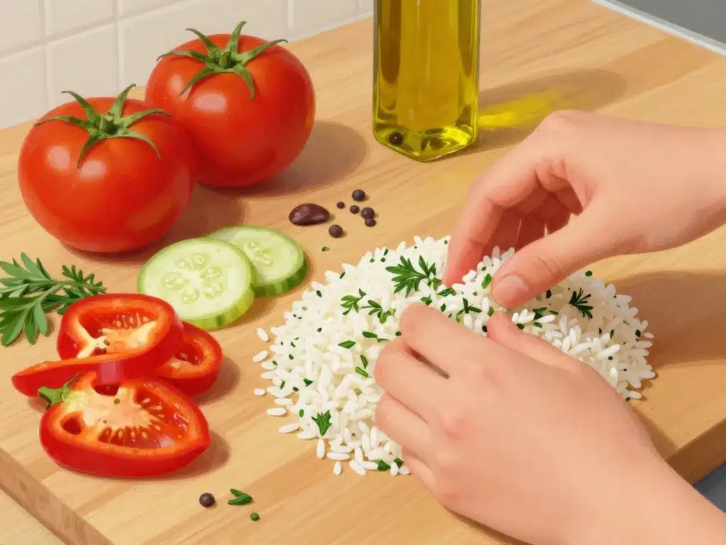 préparer gemista tomates poivrons cuisine