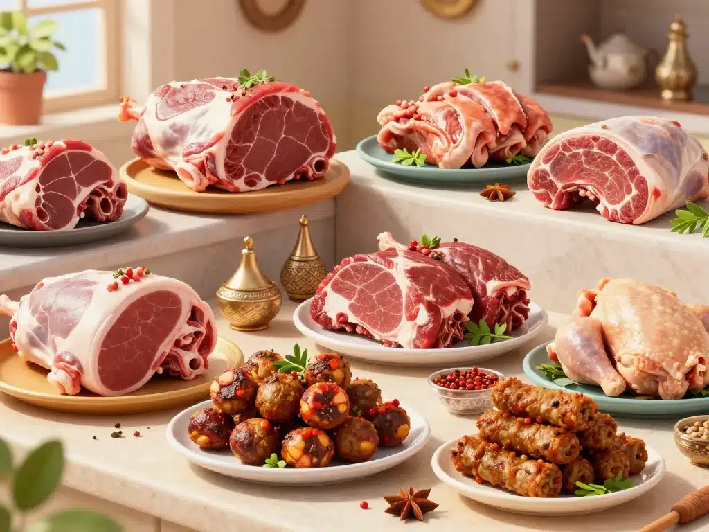 produits spécialités boucherie halal saint cyprien