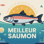 Quel est le meilleur saumon image avec labels qualité