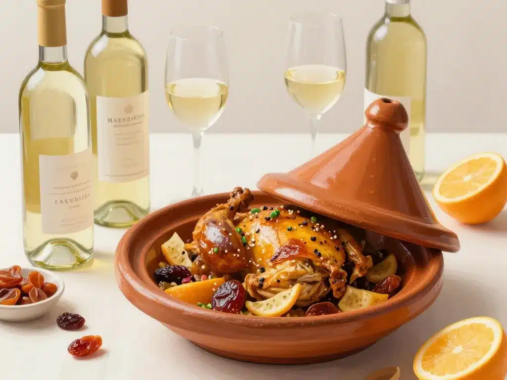 Quel vin avec tajine de poulet vins blancs table tagine