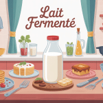 Recette lait fermenté illustration cuisine familiale