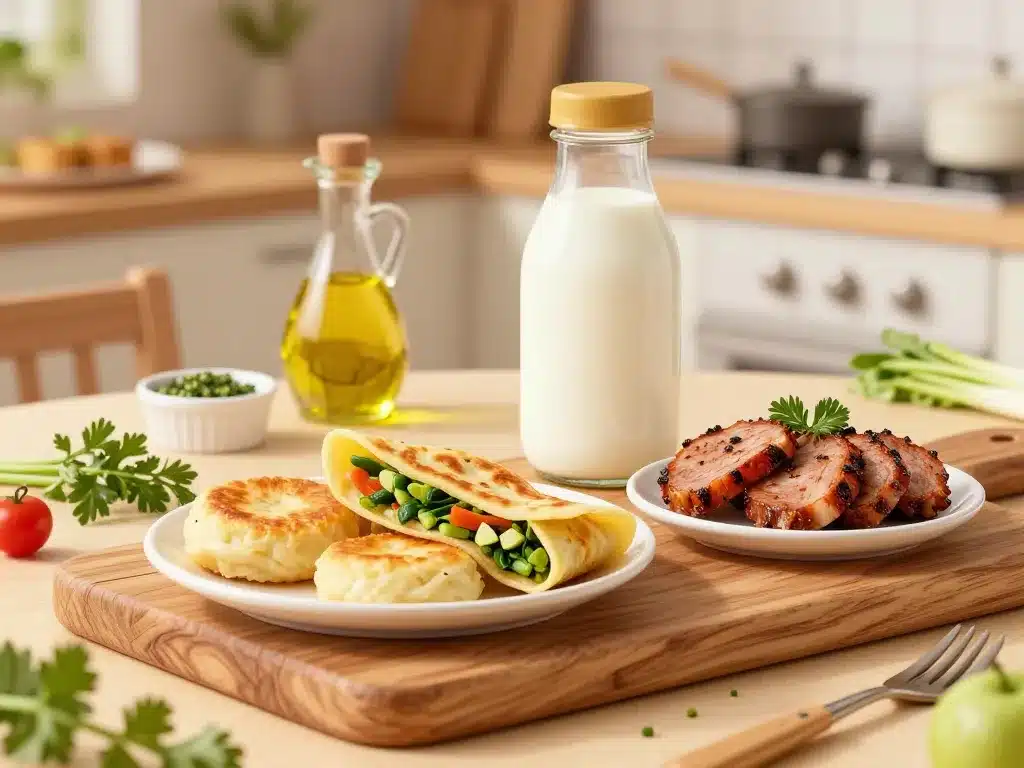 Recette lait fermenté cake crêpe marinade savoureuse