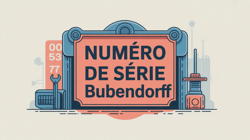 illustration remplacement moteur bubendorff avec numero sn