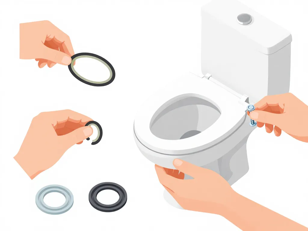 Etapes réparation fuite wc entre reservoir et cuvette