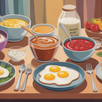 sauces et oeufs durs présentation élégante