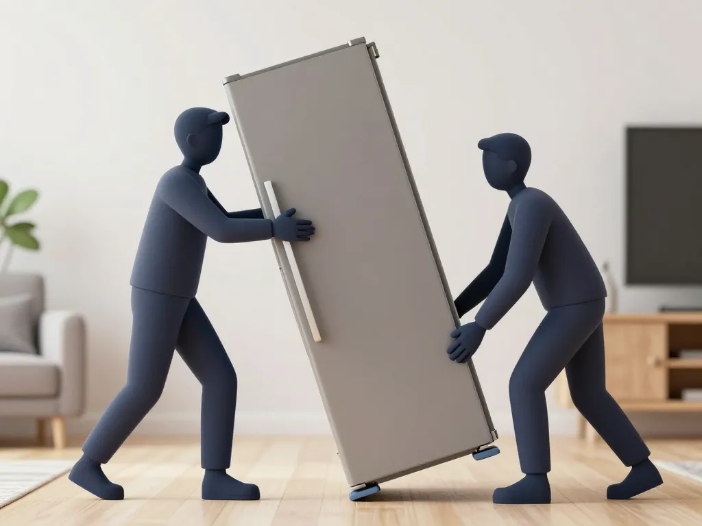 techniques déplacer un frigo de quelques mètres sans risque