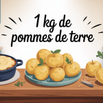 1 kg de pommes de terre illustration recettes familiales