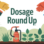 dosage roundup illustration jardinage responsable