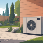fabriquer un cache pompe à chaleur design extérieur illustration