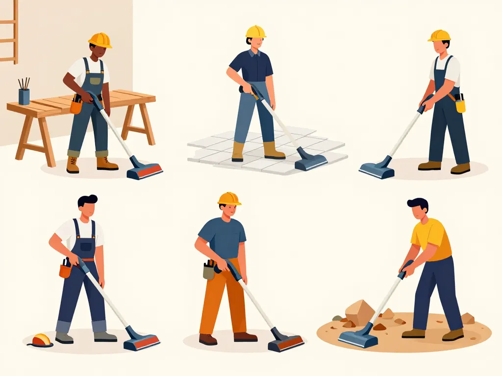Métiers avec meilleur aspirateur de chantier professionnel adapté à chaque usage