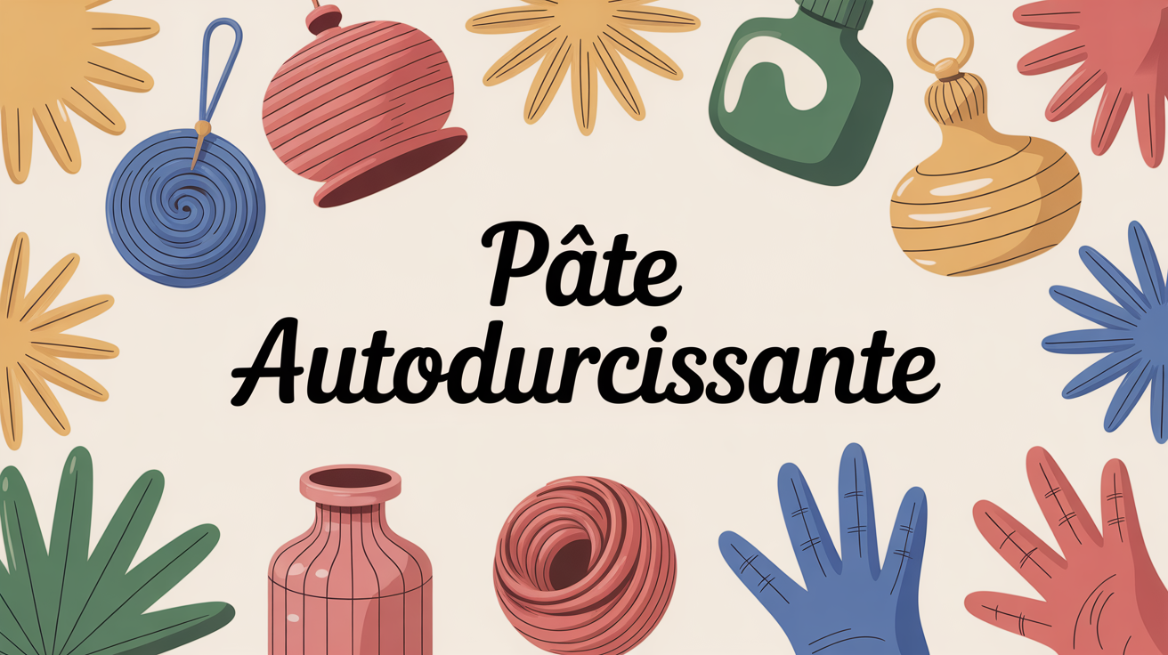 créations en pâte autodurcissante exposées