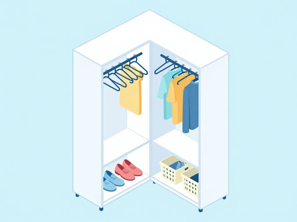 optimisation rangement penderie simple accessoires