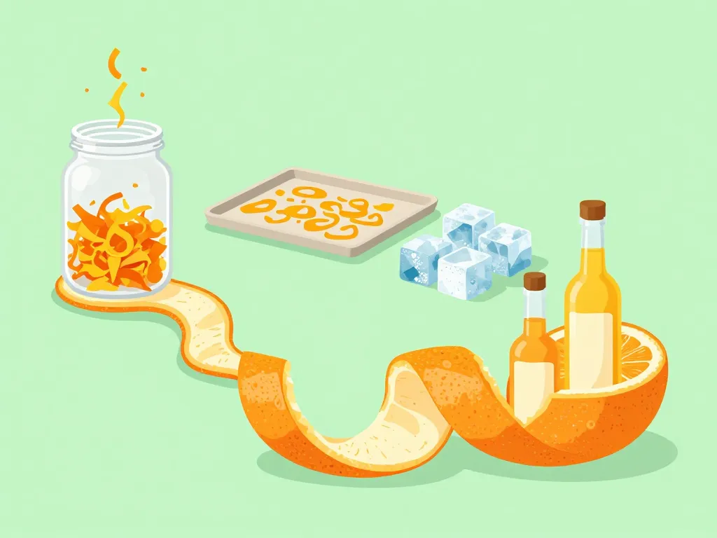 zeste d orange conservation astuces anti gaspillage